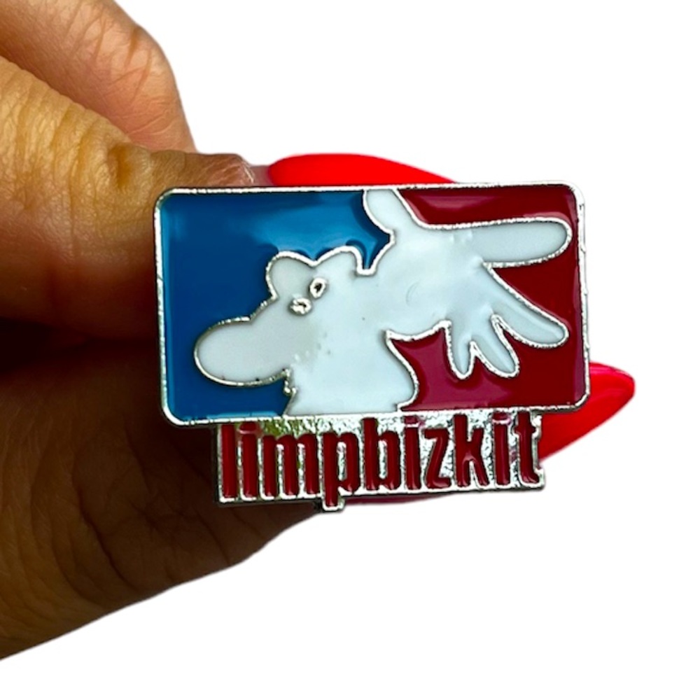 Limp Bizkit Logo Enamel Pin